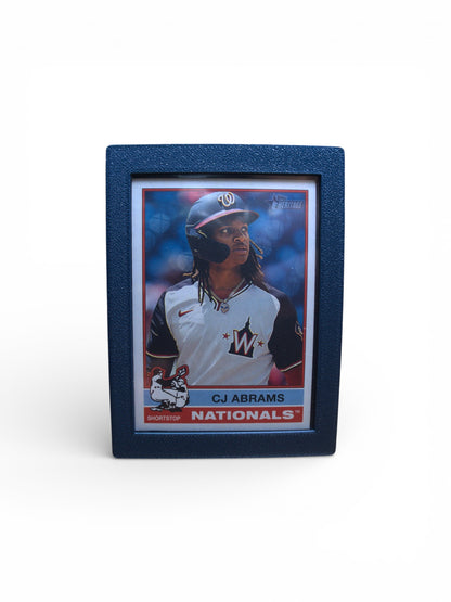 Trading Card Display for Top Loader -  Navy